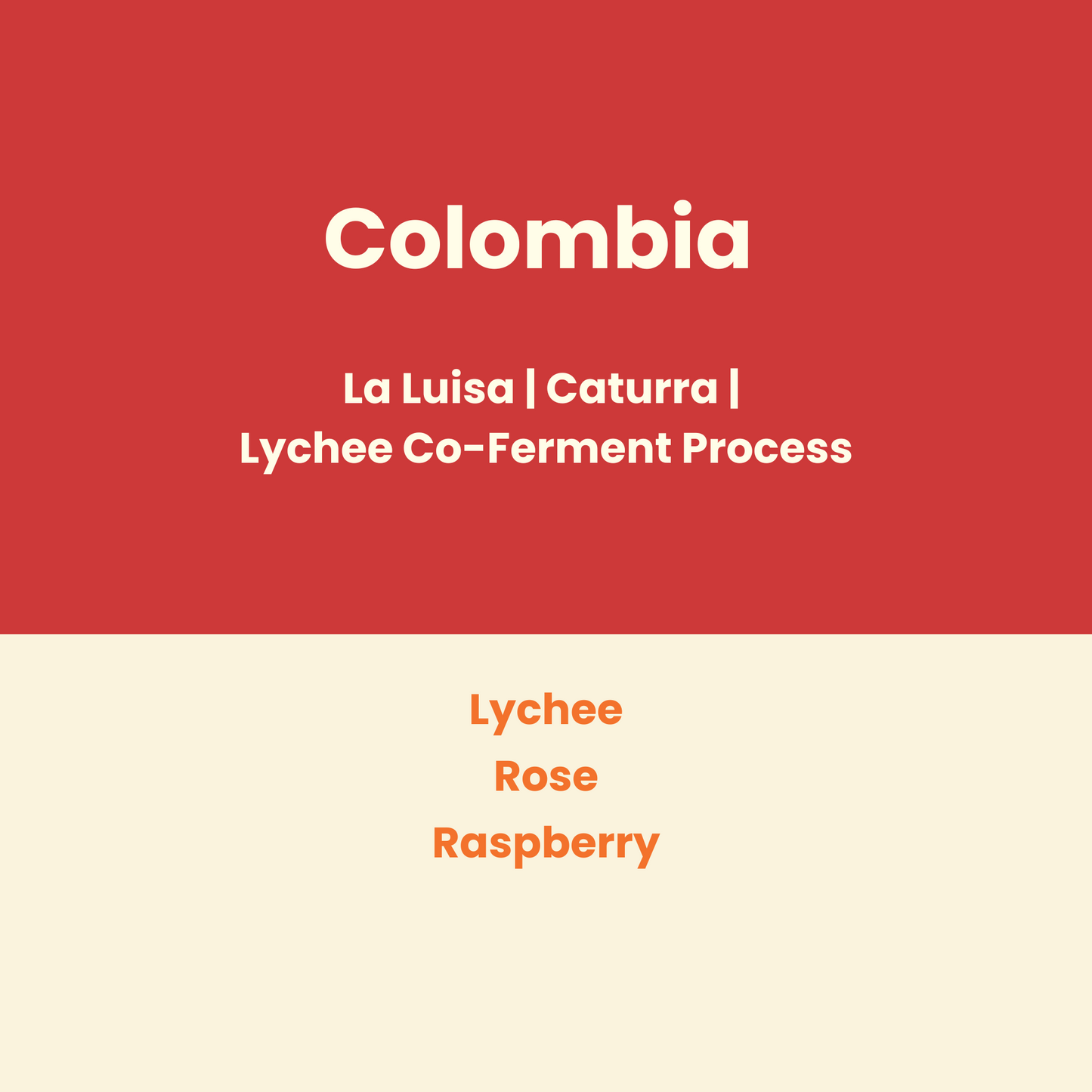 Colombia La Luisa Lychee Co-Ferment